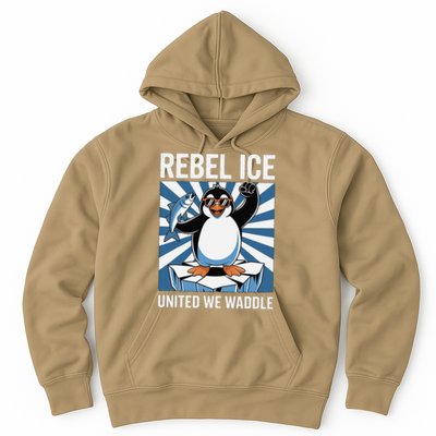 Rebel Ice United We Waddle Flippers Up I Stand With Hoodie