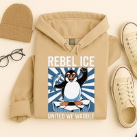 Rebel Ice United We Waddle Flippers Up I Stand With Hoodie
