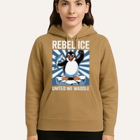 Rebel Ice United We Waddle Flippers Up I Stand With Hoodie