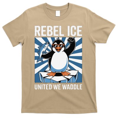 Rebel Ice United We Waddle Flippers Up I Stand With T-Shirt