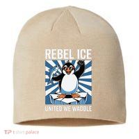 Rebel Ice United We Waddle Flippers Up I Stand With Sustainable Beanie