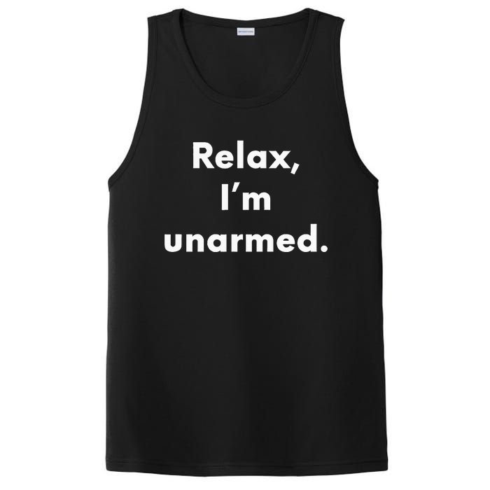 Relax I’M Unarmed Funny Amputee PosiCharge Competitor Tank