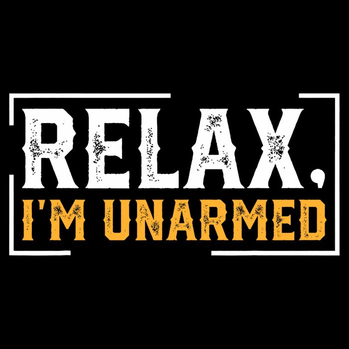 Relax I’M Unarmed Funny Hand Amputee Daily Commute Backpack