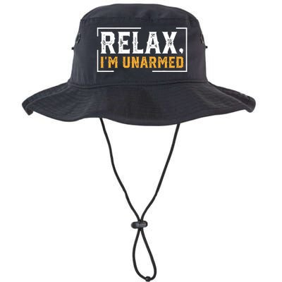 Relax I’M Unarmed Funny Hand Amputee Legacy Cool Fit Booney Bucket Hat