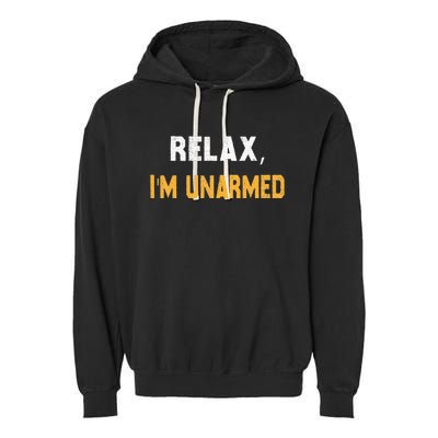 Relax IM Unarmed Garment-Dyed Fleece Hoodie