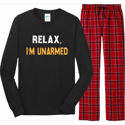 Relax IM Unarmed Long Sleeve Pajama Set