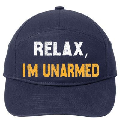 Relax IM Unarmed 7-Panel Snapback Hat