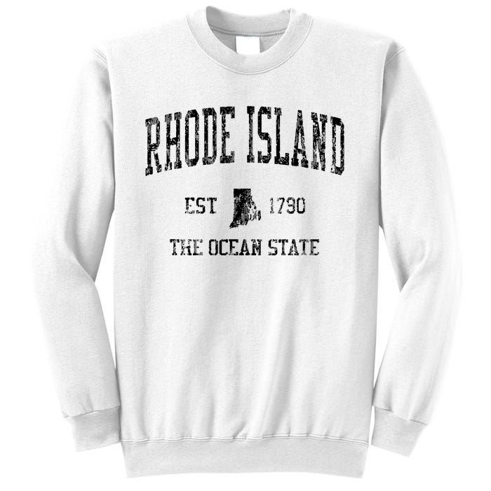 Rhode Island Vintage Sports Ri Design Rhode Islander Sweatshirt