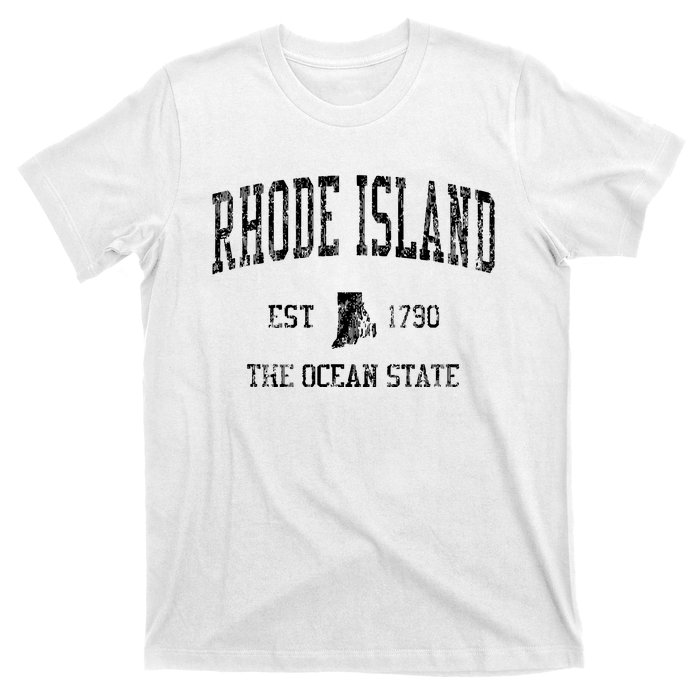 Rhode Island Vintage Sports Ri Design Rhode Islander T-Shirt