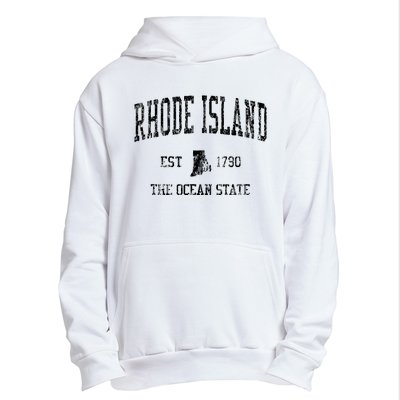 Rhode Island Vintage Sports Ri Design Rhode Islander Urban Pullover Hoodie