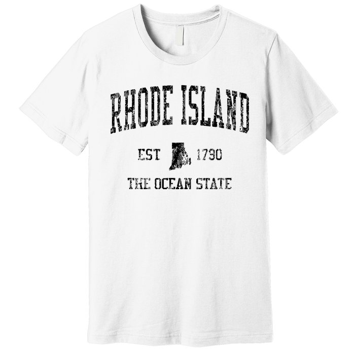 Rhode Island Vintage Sports Ri Design Rhode Islander Premium T-Shirt