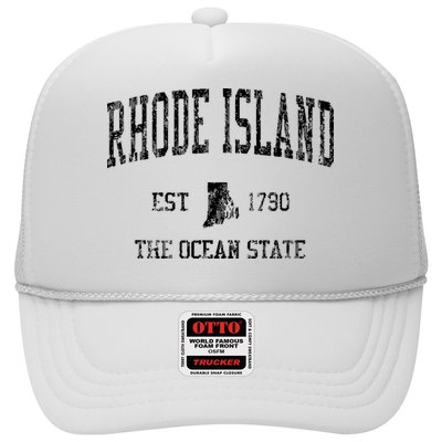 Rhode Island Vintage Sports Ri Design Rhode Islander Trucker Hat