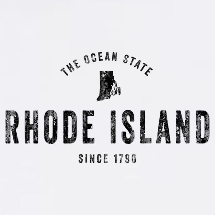Rhode Island Vintage Established Sports Design Retro Ri Bucket Hat