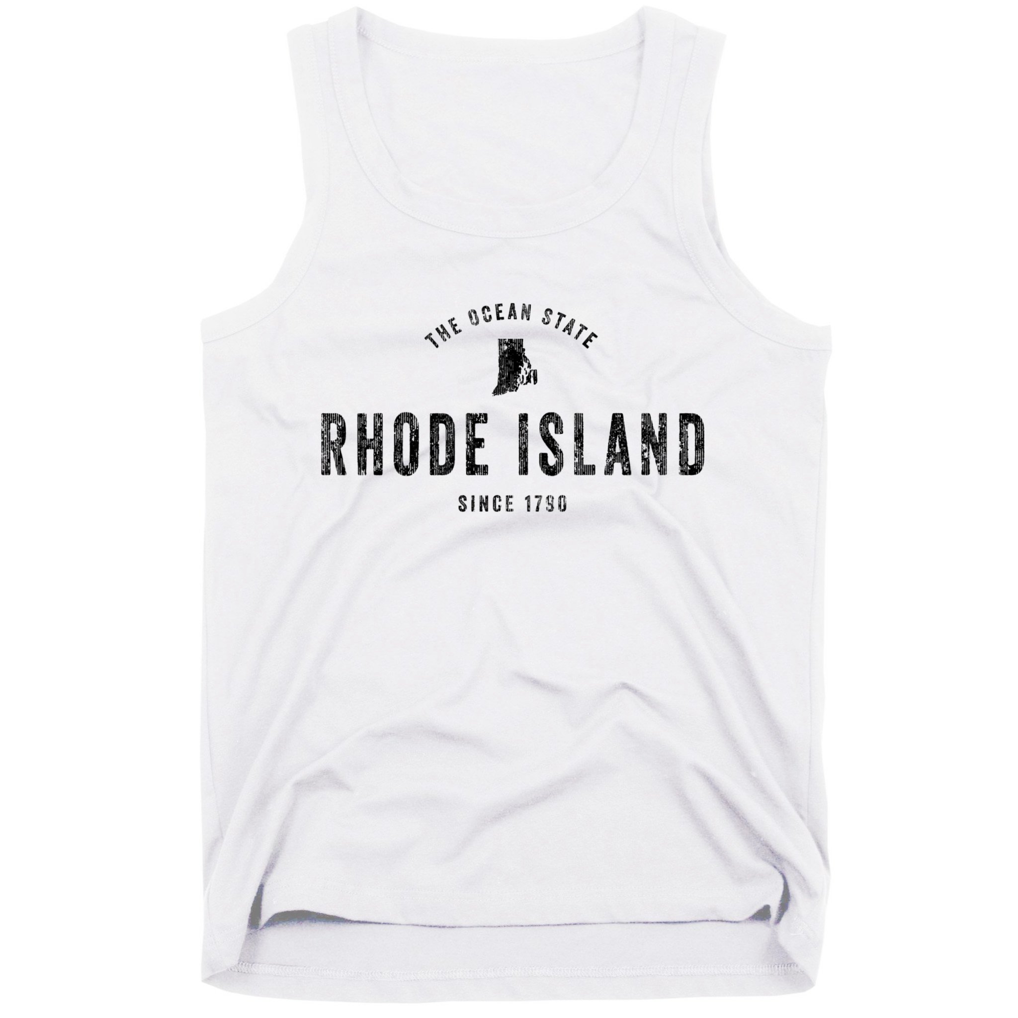 Rhode Island Vintage Established Sports Design Retro Ri Tank Top