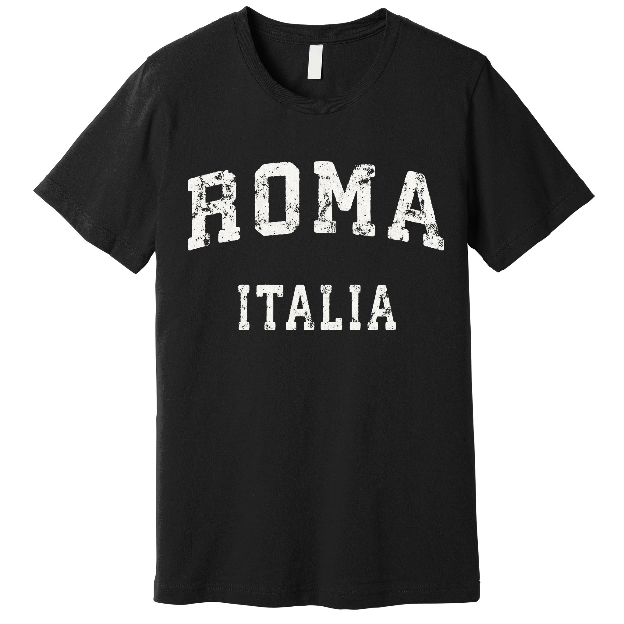Rome Italy Vintage Roma Italia Sports Design Premium T-Shirt