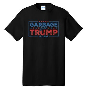 Retro Im Voting For Trump Vance Outlaw Hillbilly Gift Tall T-Shirt