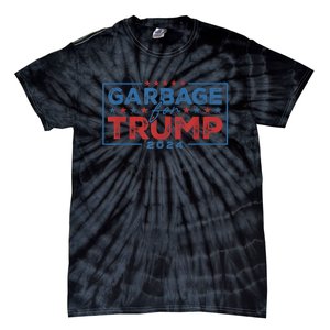 Retro Im Voting For Trump Vance Outlaw Hillbilly Gift Tie-Dye T-Shirt