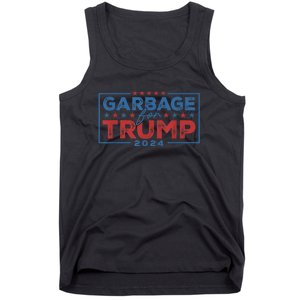 Retro Im Voting For Trump Vance Outlaw Hillbilly Gift Tank Top