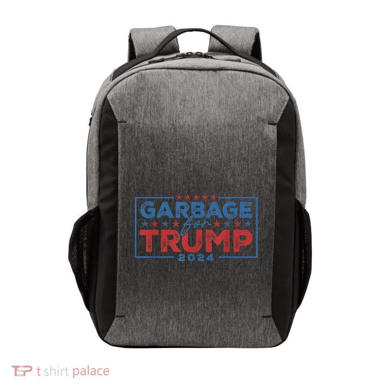 Retro Im Voting For Trump Vance Outlaw Hillbilly Gift Vector Backpack