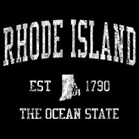 Rhode Island Vintage Sports Bucket Hat