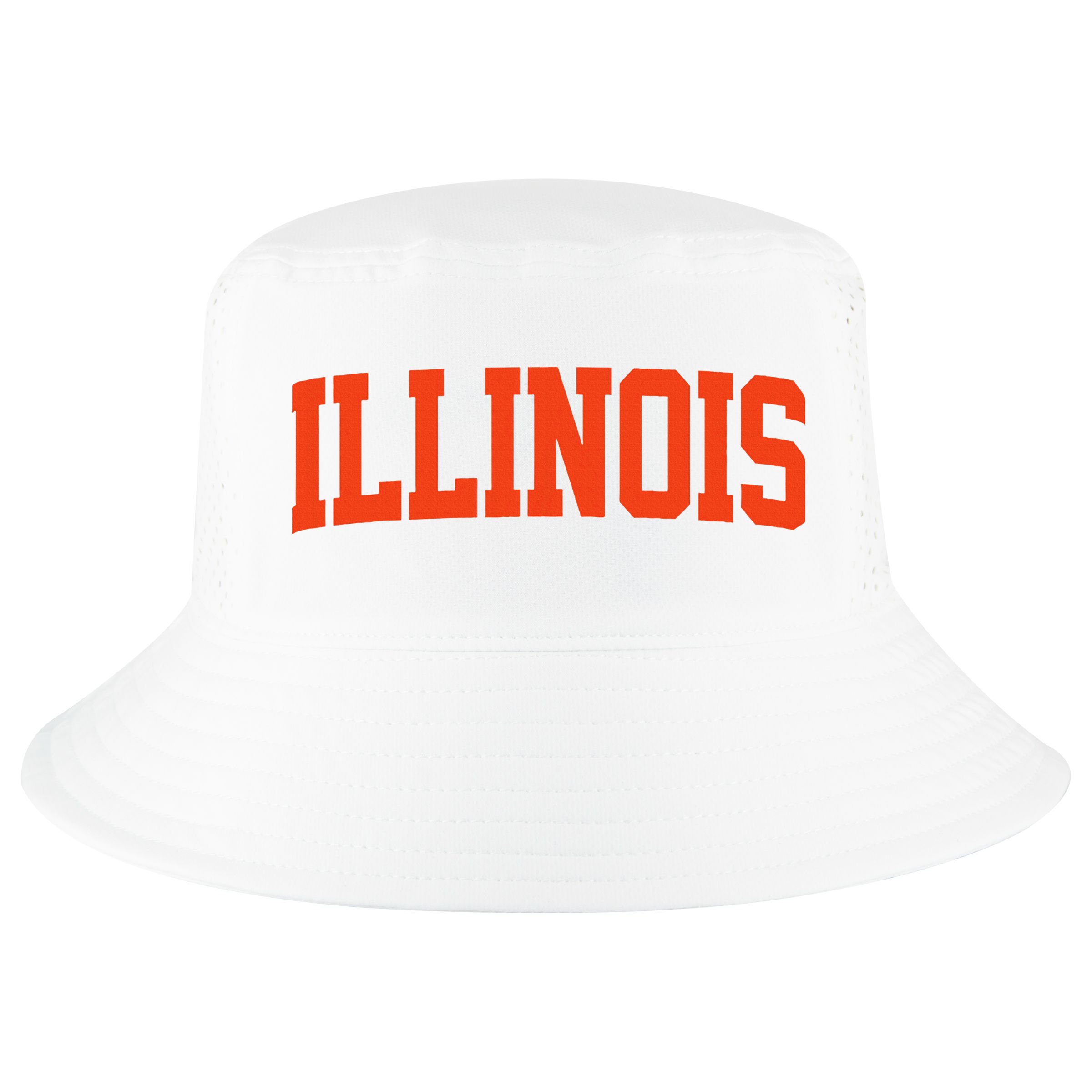 Retro Illinois Vintage Illinois Orange Blue Throwback Il Cool Comfort Performance Bucket Hat