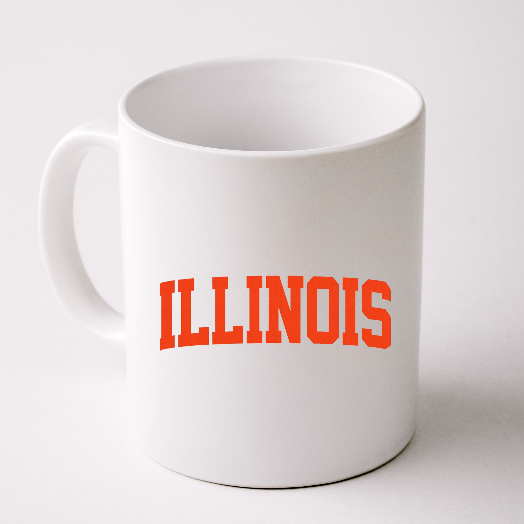 Retro Illinois Vintage Illinois Orange Blue Throwback Il Mug