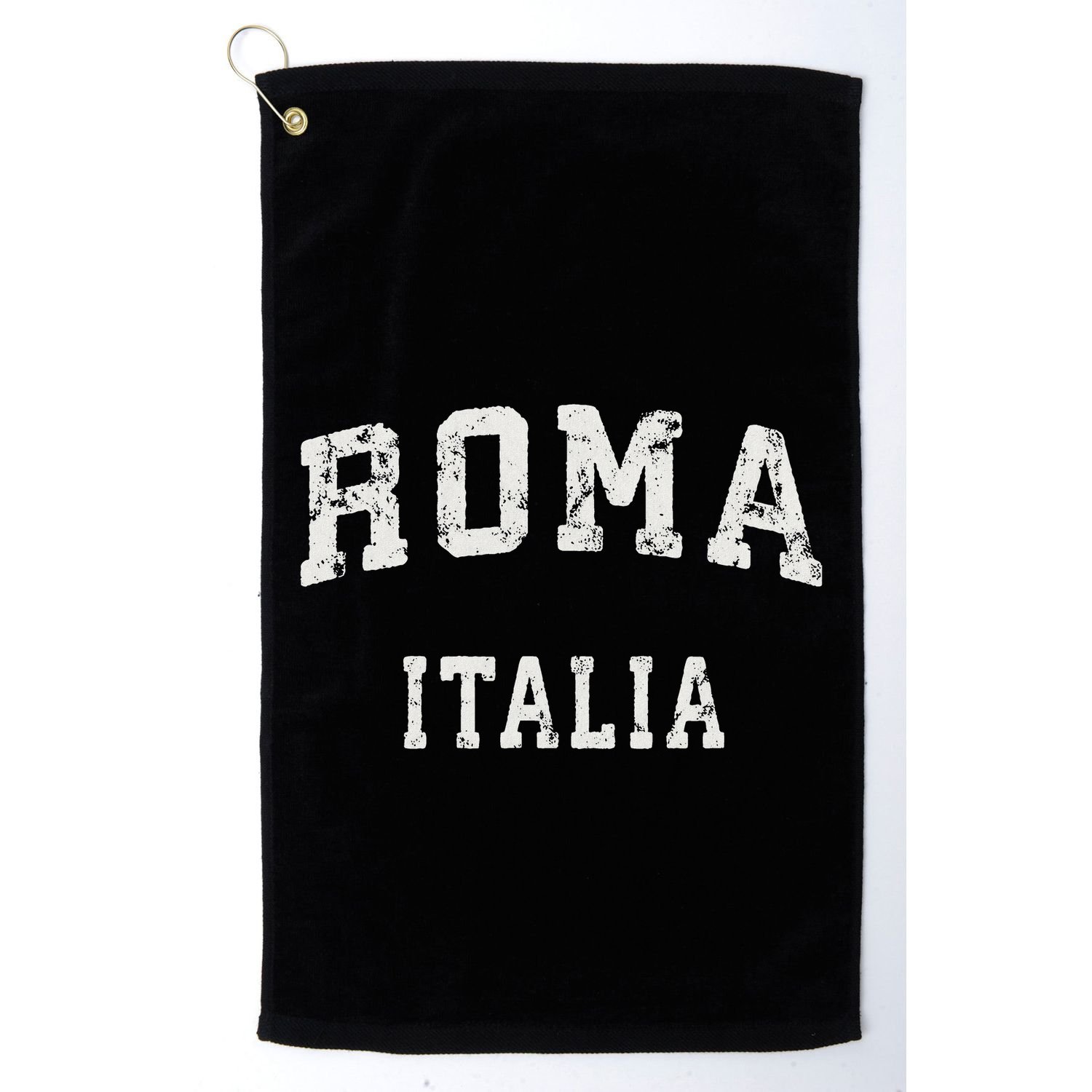 Rome Italy Vintage Roma Italia Sports Design Golf Towel