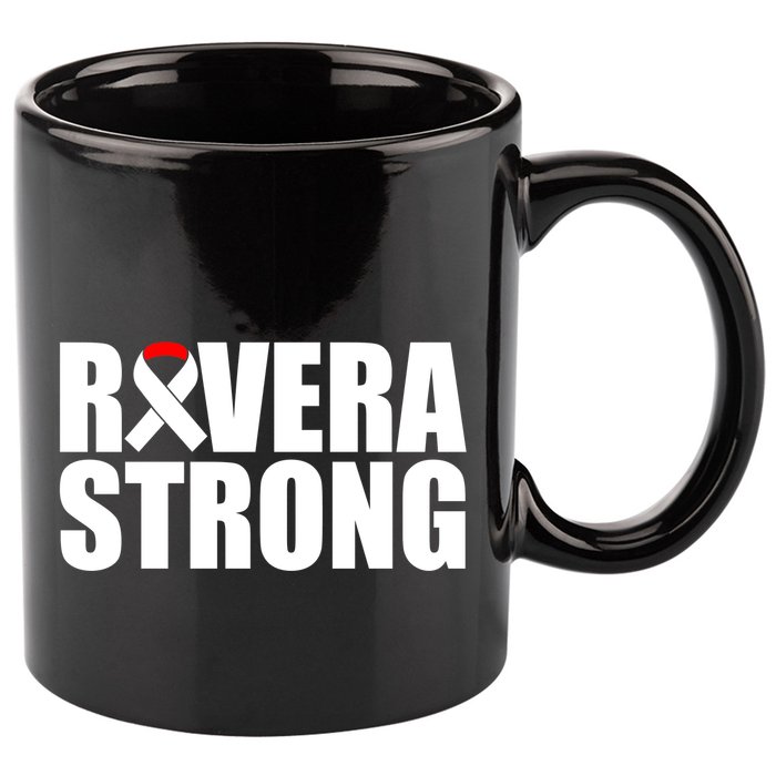 Rivera Strong Squamous Cell Carcinoma Awareness 11oz C Handle Ceramic Mug