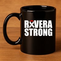 Rivera Strong Squamous Cell Carcinoma Awareness 11oz C Handle Ceramic Mug