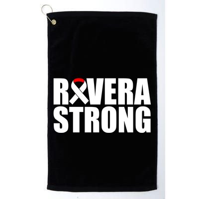 Rivera Strong Squamous Cell Carcinoma Awareness Golf Towel