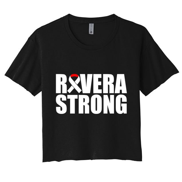 Rivera Strong Squamous Cell Carcinoma Awareness Crop Top