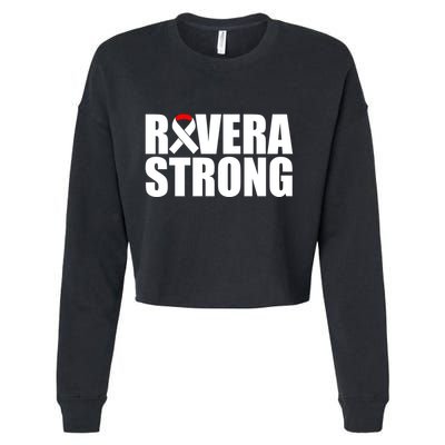 Rivera Strong Squamous Cell Carcinoma Awareness Cropped Pullover Crew