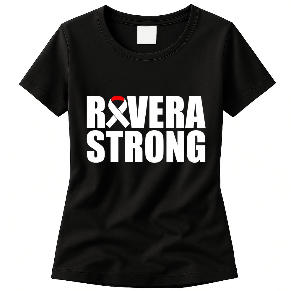 Rivera Strong Squamous Cell Carcinoma Awareness Womens T-Shirt