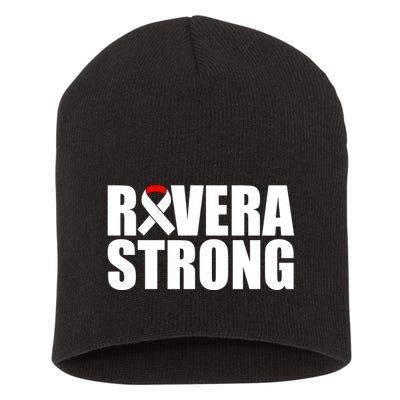 Rivera Strong Squamous Cell Carcinoma Awareness Short Acrylic Beanie