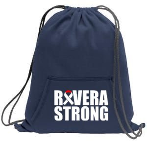 Rivera Strong Squamous Cell Carcinoma Awareness Sweatshirt Cinch Pack Bag