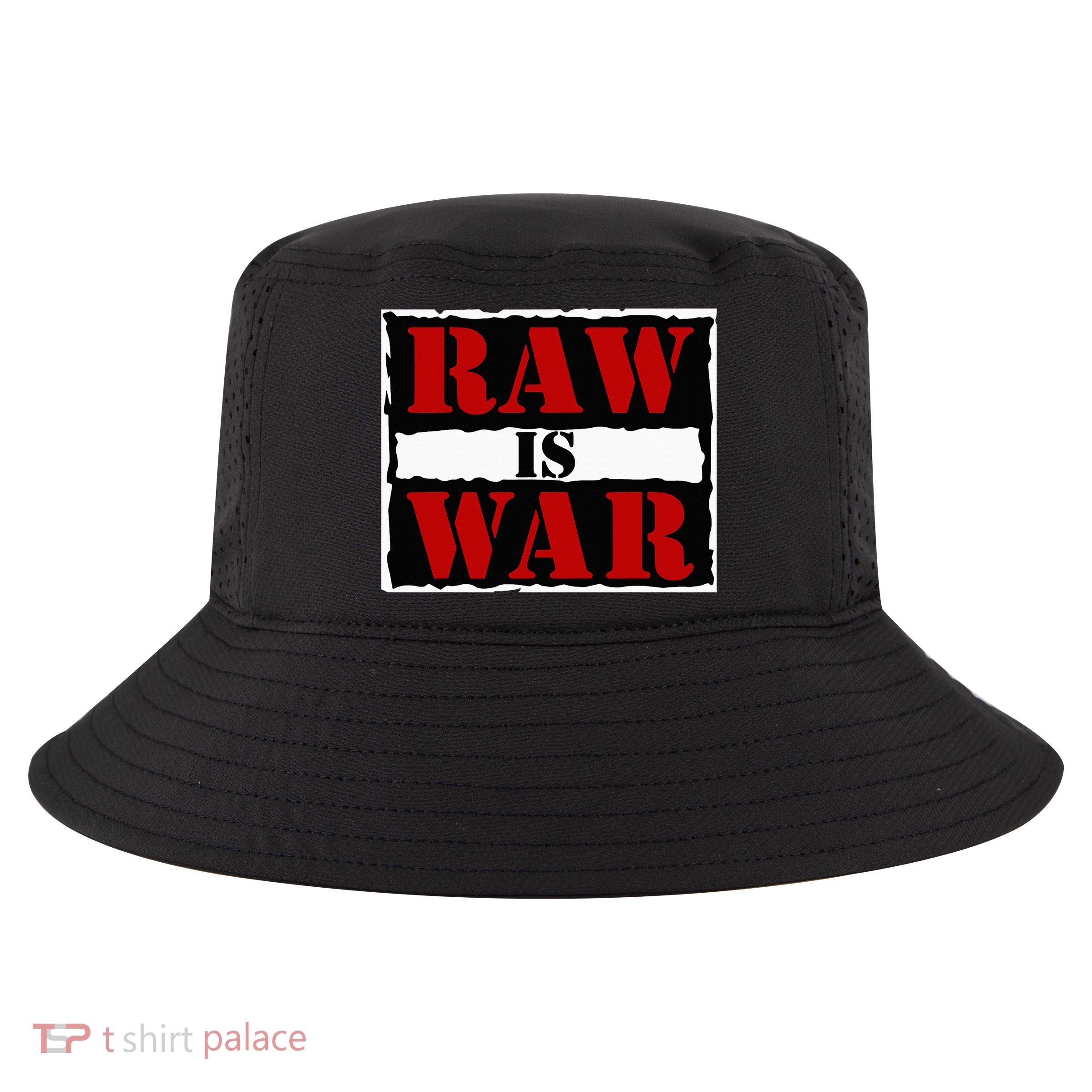 Raw Is War Cool Comfort Performance Bucket Hat