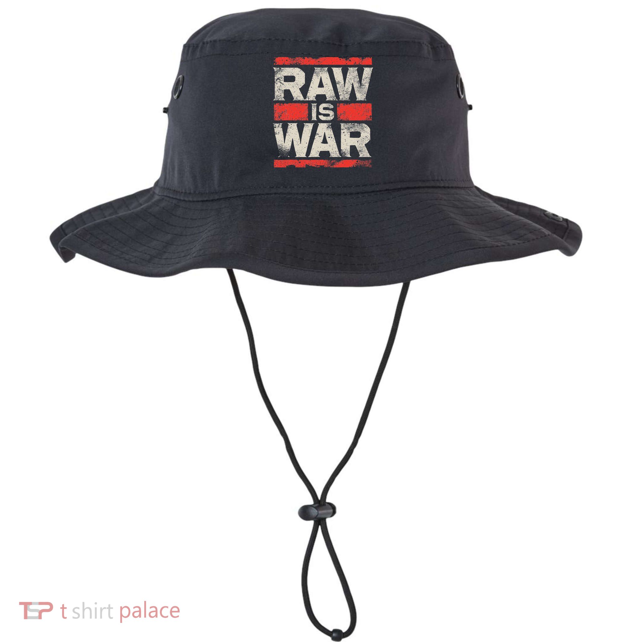 Raw Is War Pro Wrestling Famous Vintage 90s Art Bucket Hat