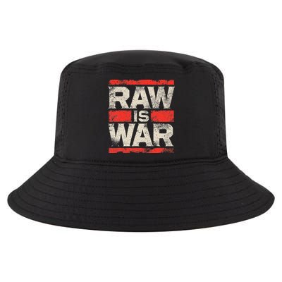 Raw Is War Pro Wrestling Famous Vintage 90s Art Cool Comfort Performance Bucket Hat