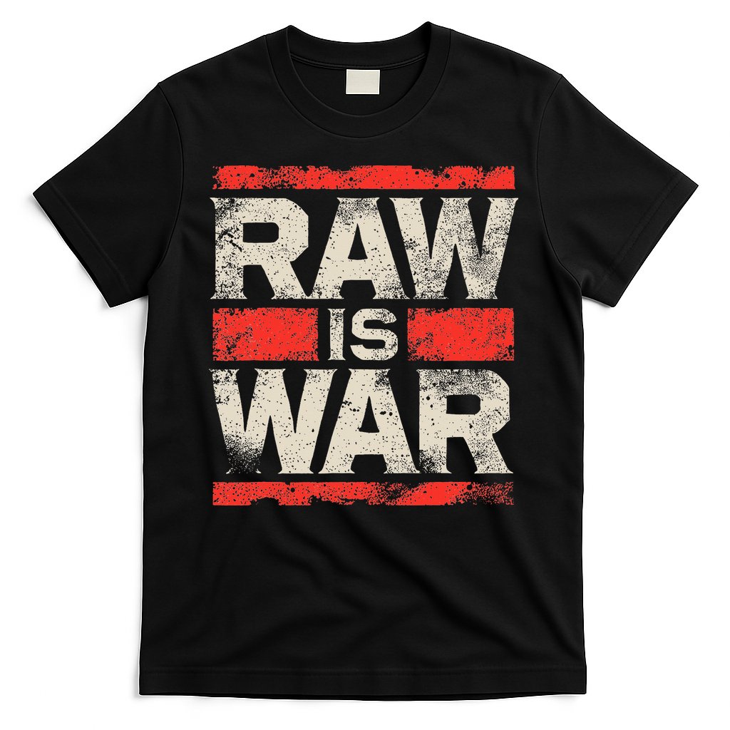 Raw Is War Pro Wrestling Famous Vintage 90s Art T-Shirt