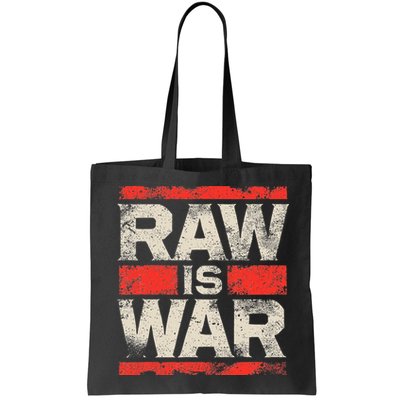 Raw Is War Pro Wrestling Famous Vintage 90s Art Bag