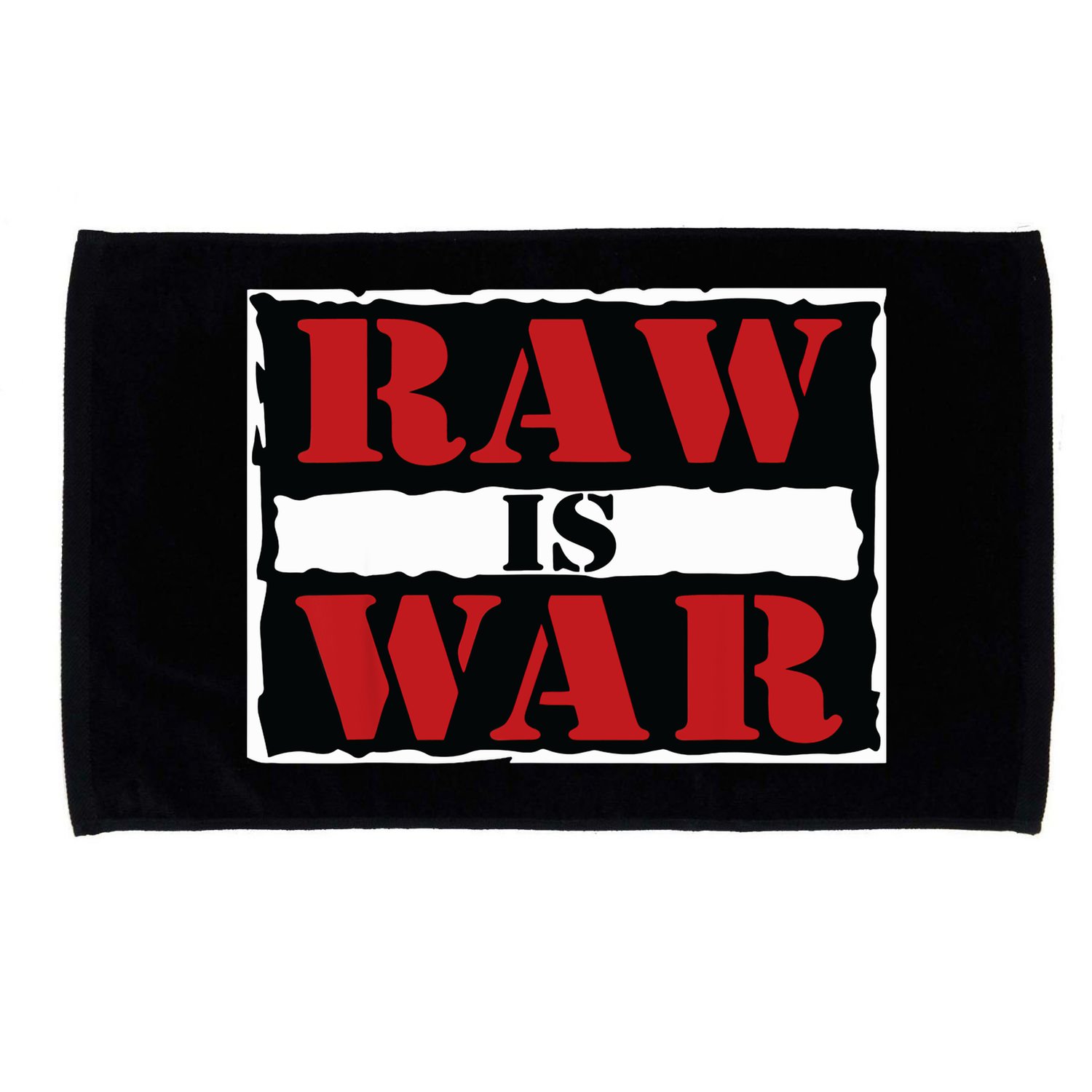 Raw Is War Pro Wrestling Famous Vintage 90s Art Microfiber Hand Towel