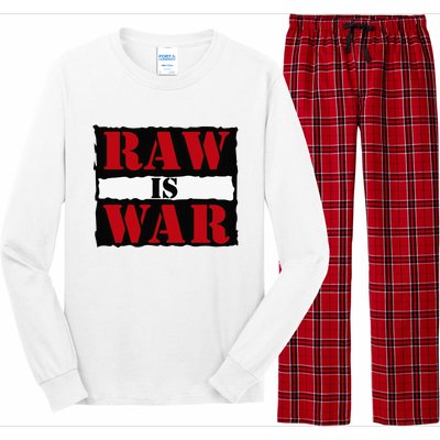 Raw Is War Long Sleeve Pajama Set