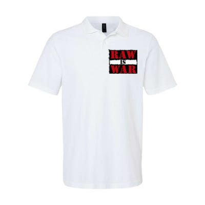 Raw Is War Softstyle Adult Sport Polo