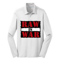 Raw Is War Silk Touch Performance Long Sleeve Polo