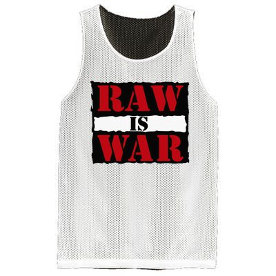 Raw Is War Mesh Reversible Basketball Jersey Tank