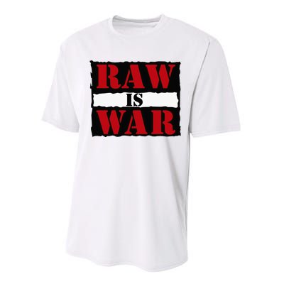 Raw Is War Performance Sprint T-Shirt