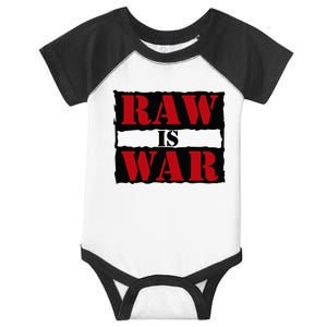 Raw Is War Infant Baby Jersey Bodysuit