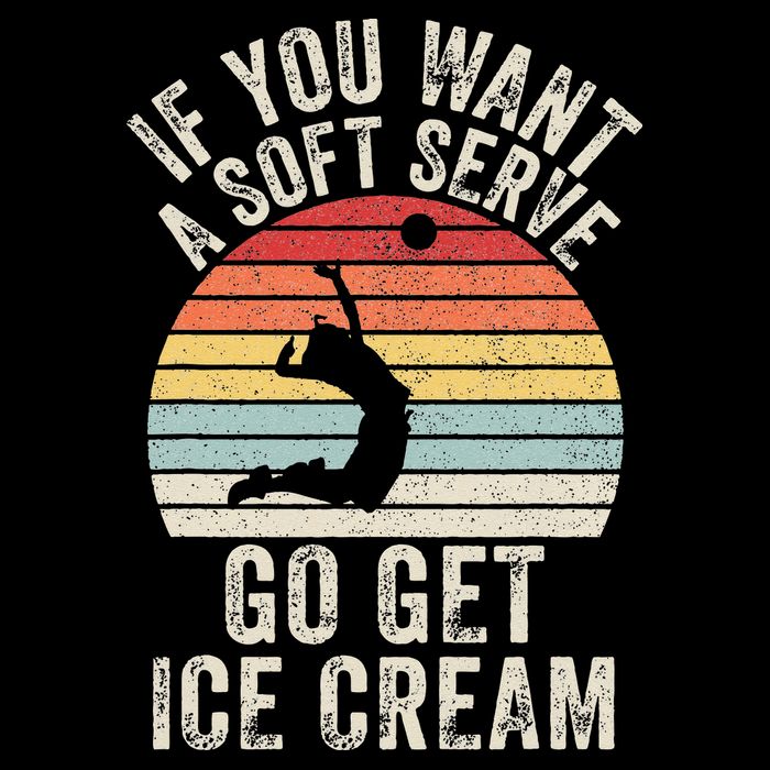 Retro If You Want A Soft Serve Go Get Ice Cream Volleyball Legacy Cool Fit Booney Bucket Hat