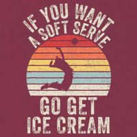 Retro If You Want A Soft Serve Go Get Ice Cream Volleyball 16oz Travel Tumbler