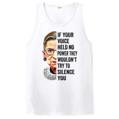 Rbg If Your Voice Held No Power They WouldnT Try To Silence Premium PosiCharge Competitor Tank